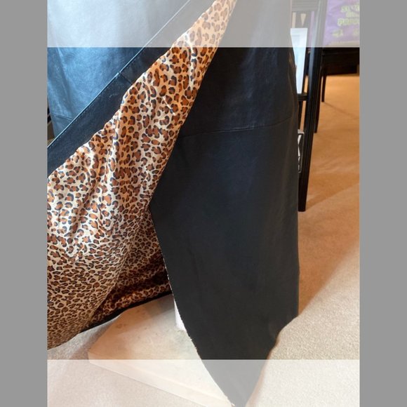 Leather Maxi Skirt - NWT - Picture 5 of 7